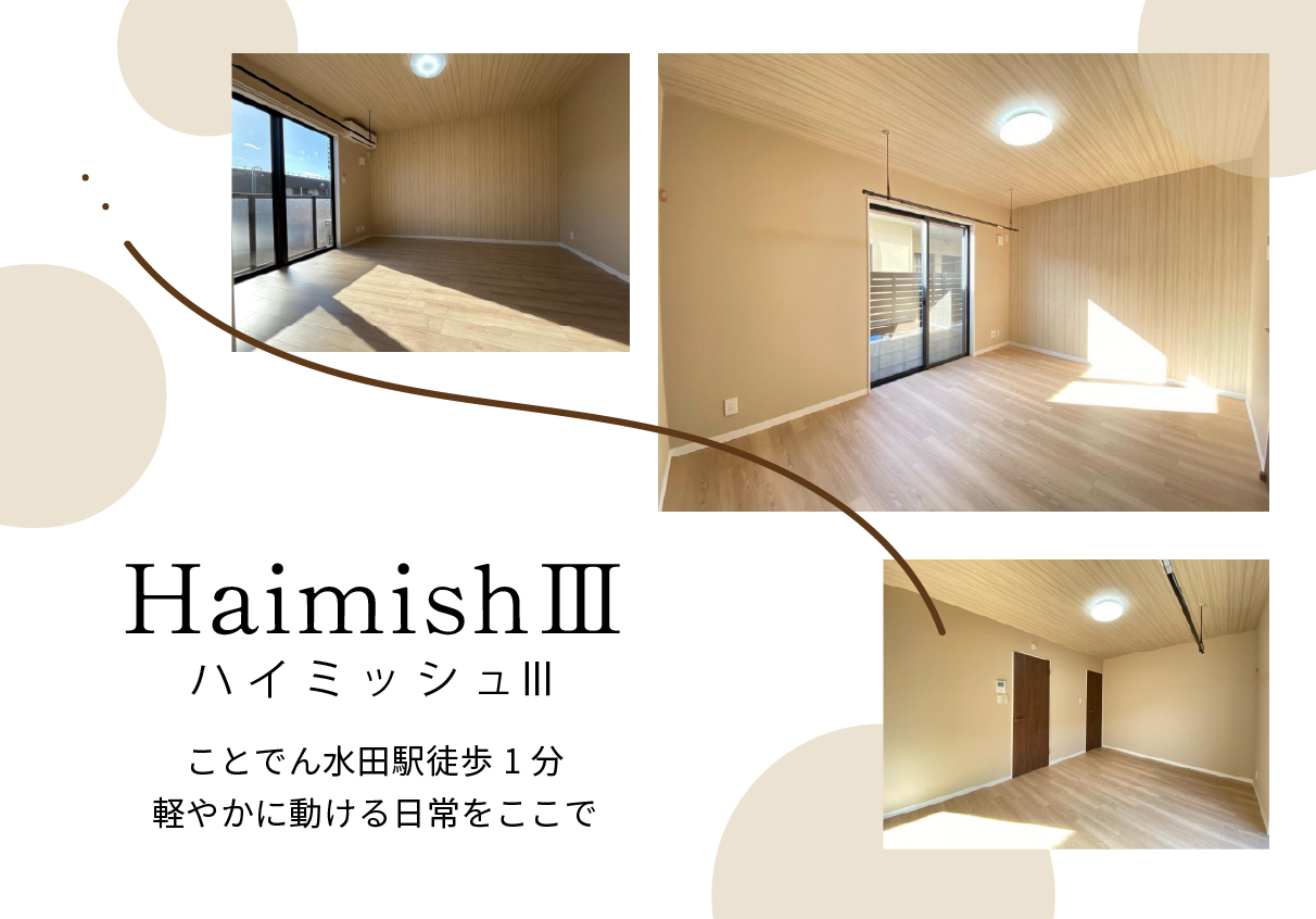 HaimishⅢ 高松市の新築物件