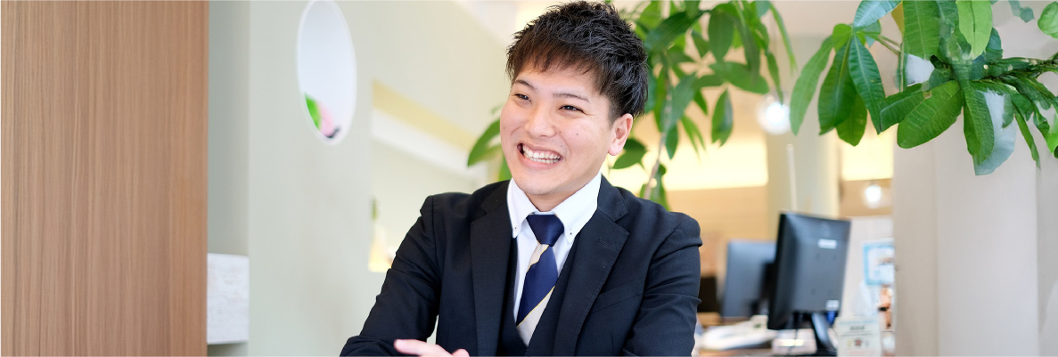 賃貸仲介営業職　写真