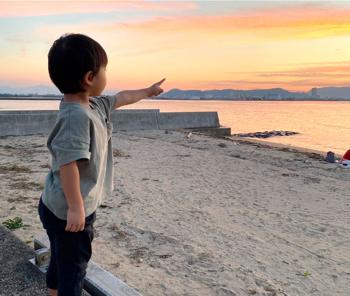 子どもの写真